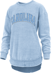 UNC Blue Fuzzy "Pineville" Crewneck